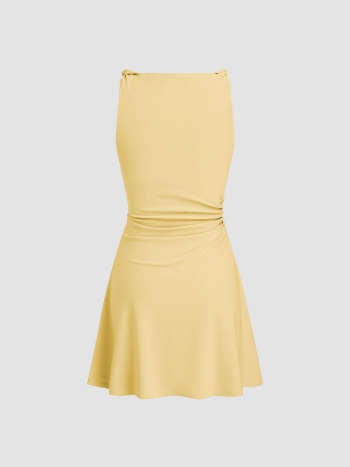 Vestido Mini Mila — Drapeado Barco