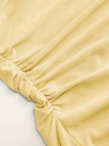 Vestido Mini Mila — Drapeado Barco