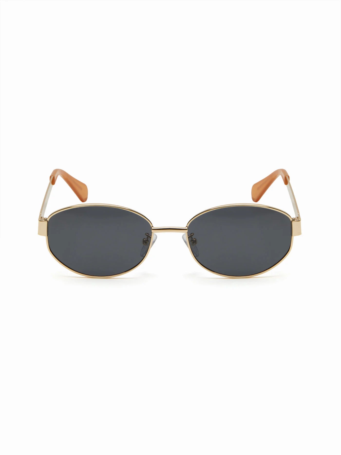 Gafas Riviera — Oval Dorada & Carey