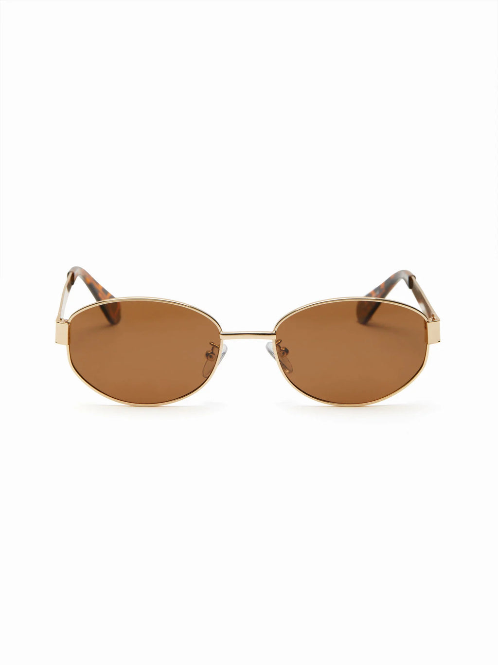 Gafas Riviera — Oval Dorada & Carey