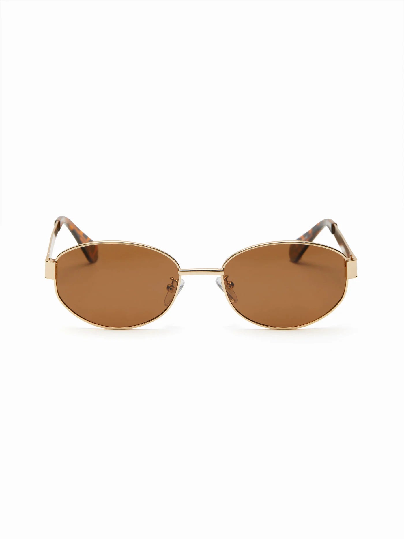 Gafas Riviera — Oval Dorada & Carey