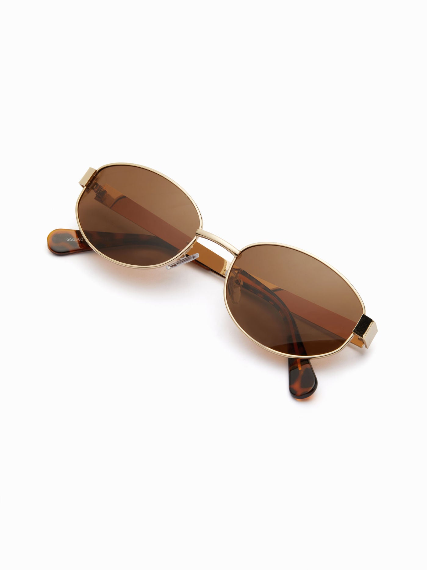 Gafas Riviera — Oval Dorada & Carey