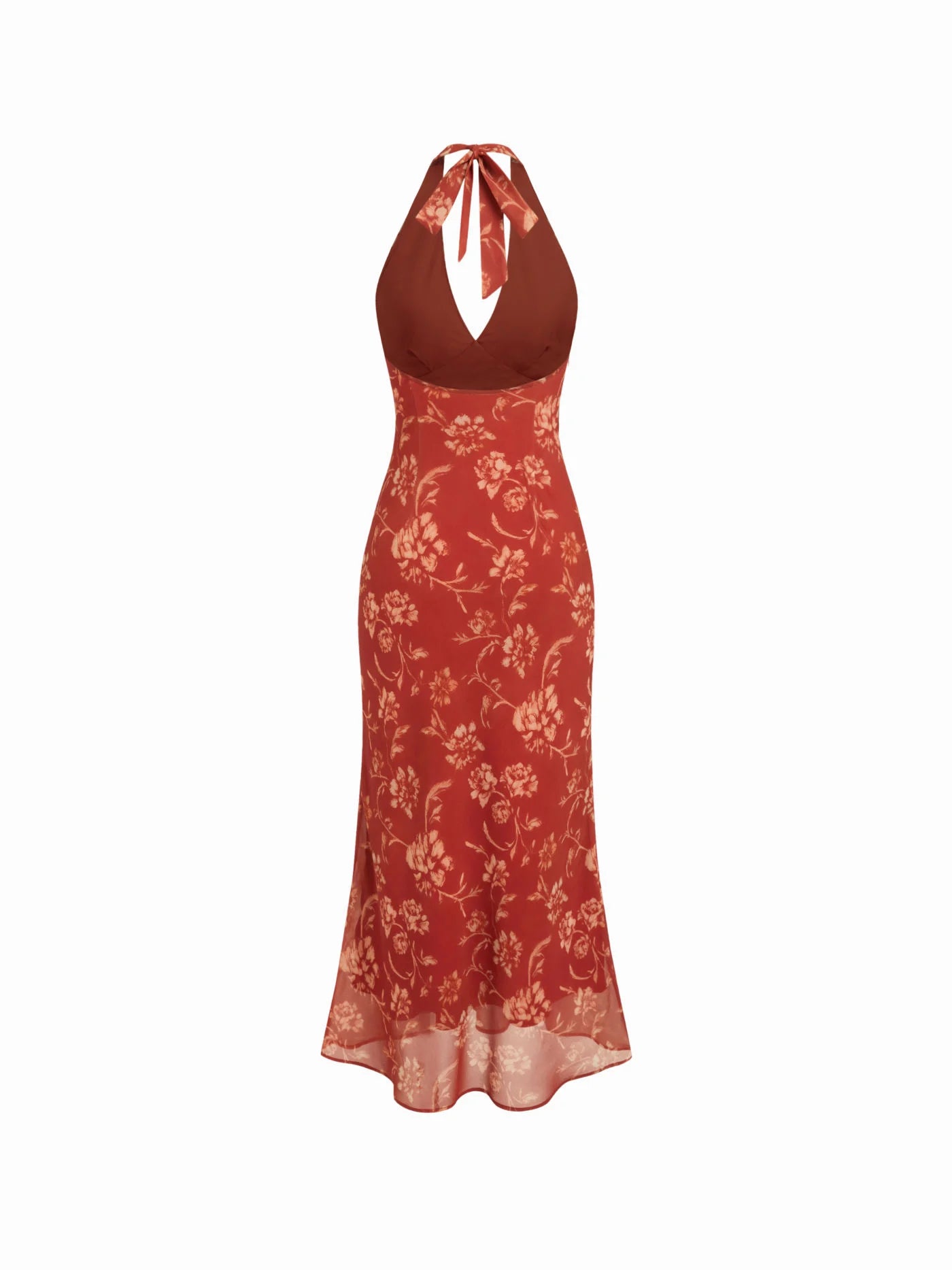 Vestido Maxi - Floral Halter