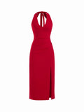 Vestido Lila - Halter Maxi Dress