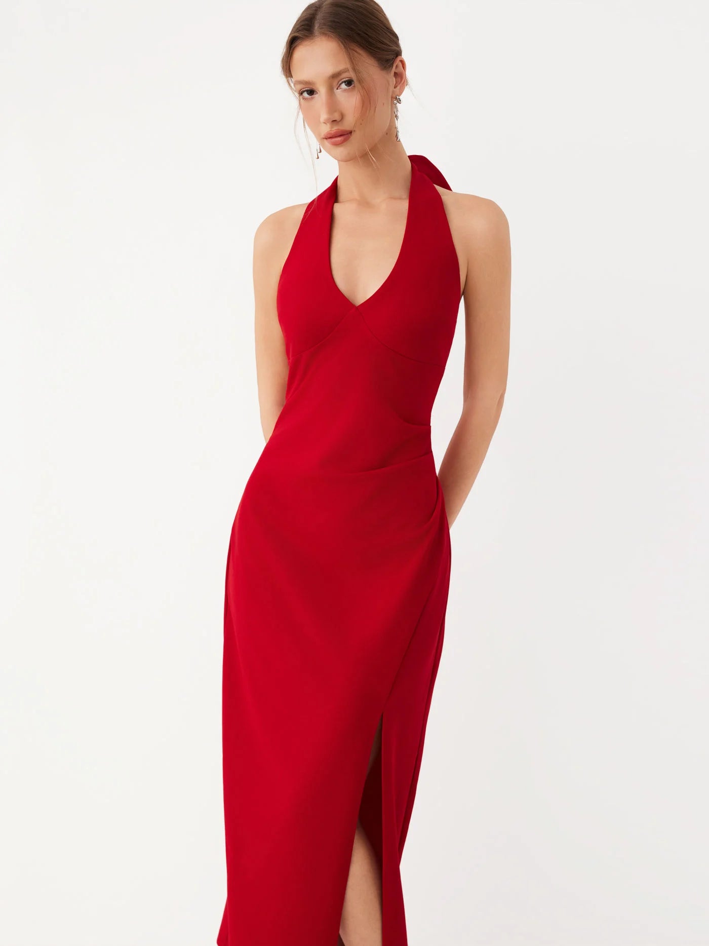 Vestido Lila - Halter Maxi Dress