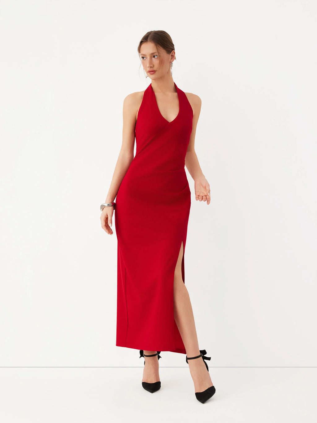 Vestido Lila - Halter Maxi Dress