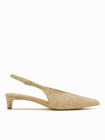 Zapatos Colette — Slingback Rafia Kitten