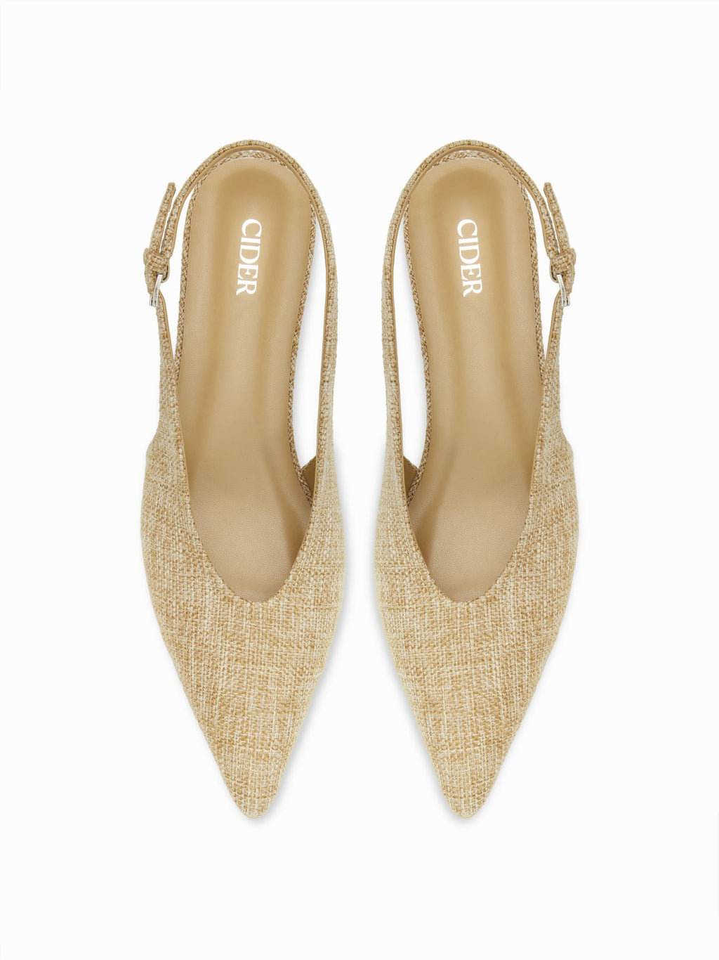 Zapatos Colette — Slingback Rafia Kitten