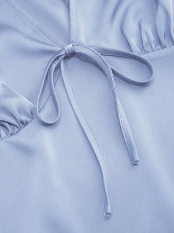 Vestido Mini Léa — Satén & Lazada