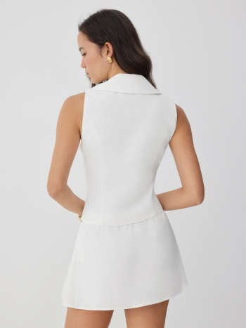 Conjunto Esmé — Chaleco & Falda Mini