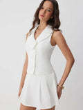 Conjunto Esmé — Chaleco & Falda Mini